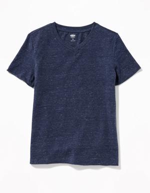 Old Navy Softest V-Neck T-Shirt for Boys blue