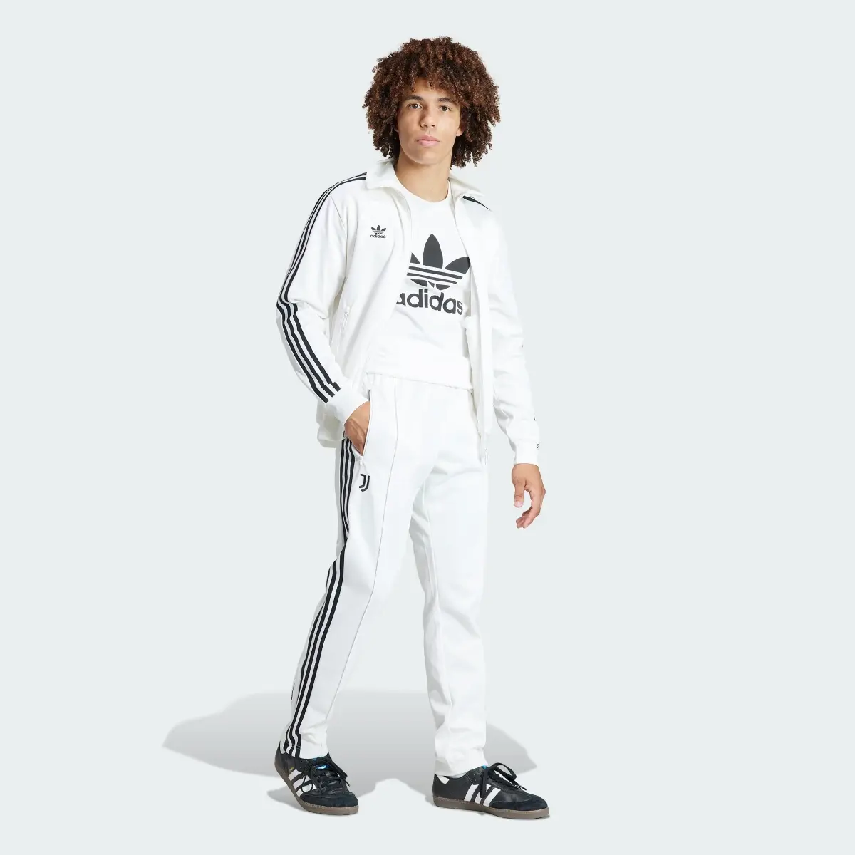 Adidas Juventus Beckenbauer Track Tracksuit Bottoms. 3