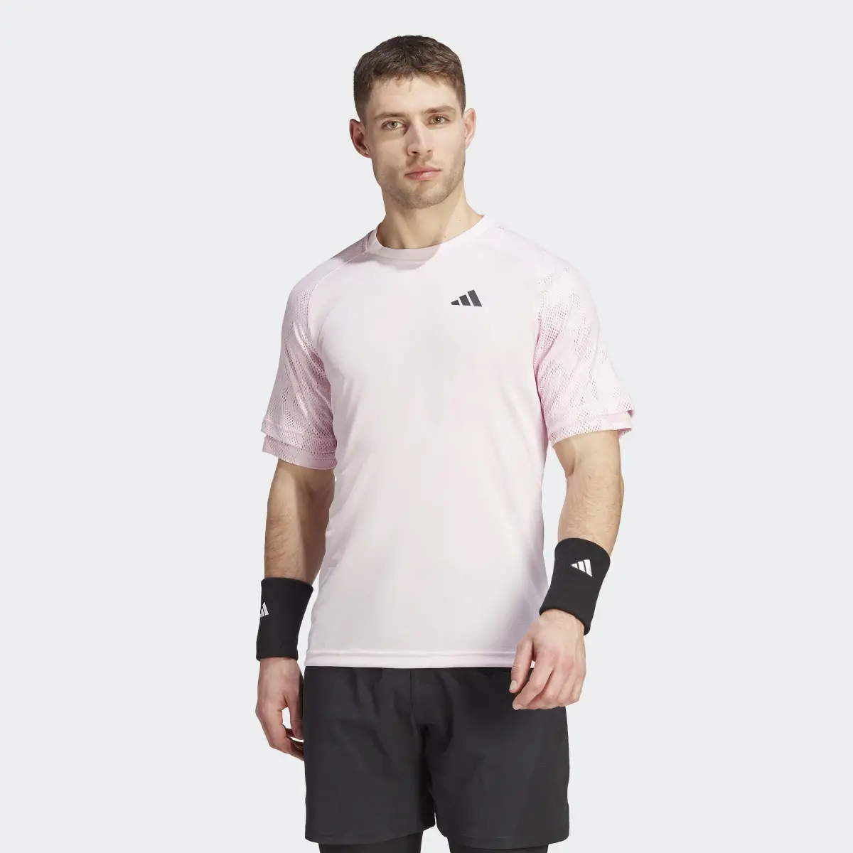 Adidas Melbourne Ergo Tennis HEAT.RDY Raglan Tee. 2