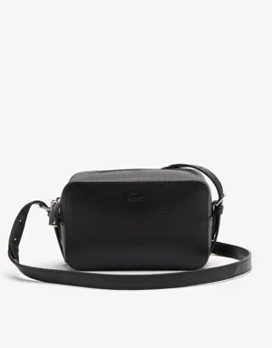 Unisex Chantaco Piqué Leather Small Shoulder Bag