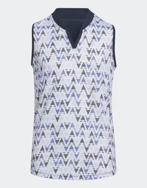 HEAT.RDY Printed Sleeveless Polo Shirt