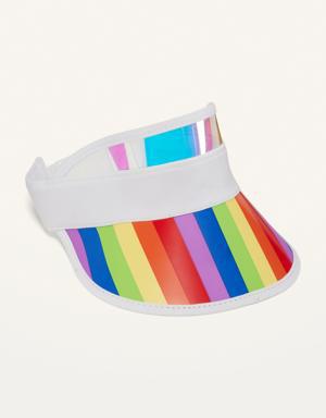 Patterned Sun Visor Hat for Adults multi