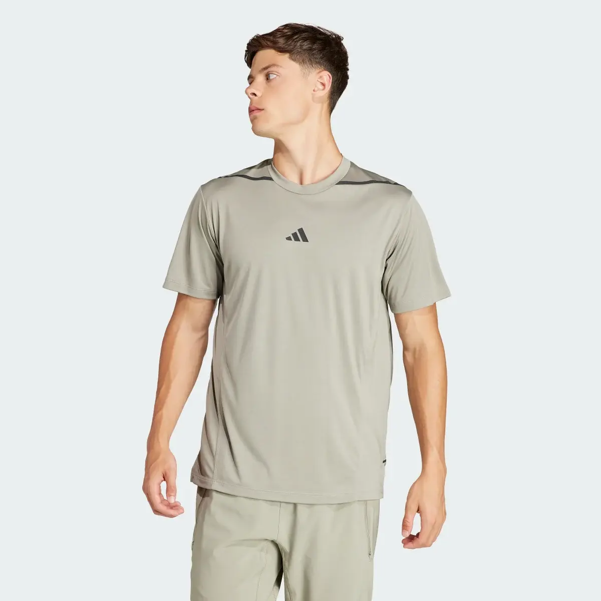 Adidas Designed for Training Workout T-Shirt. 2