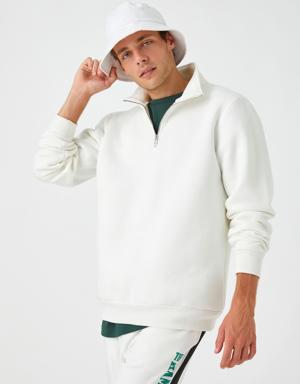 Koton Fermuarlı Sweatshirt Dik Yaka. 3 Koton Fermuarlı Sweatshirt Dik Yaka. 3