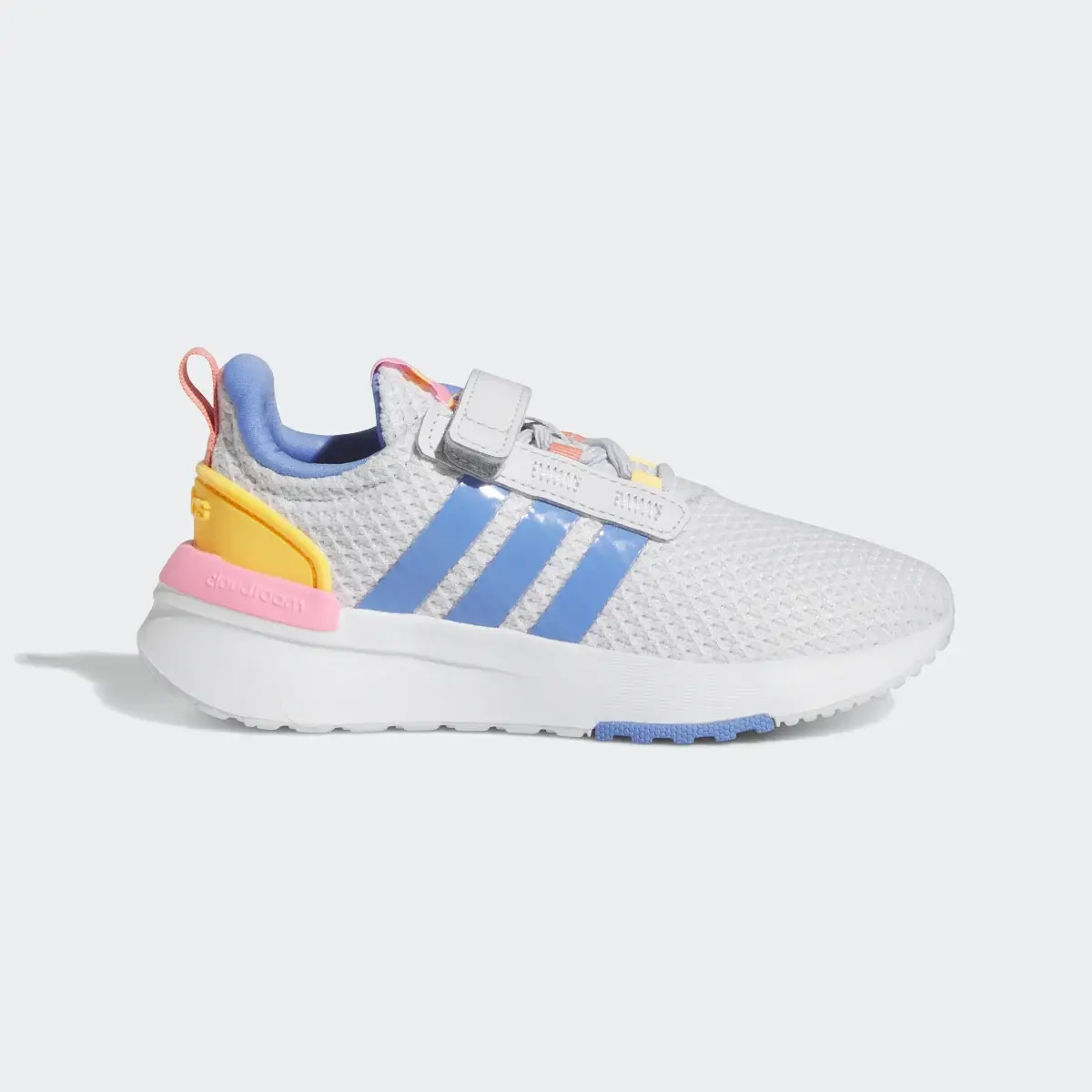 Adidas Racer TR21 Lifestyle Elastic Lace and Top Strap Shoes. 2