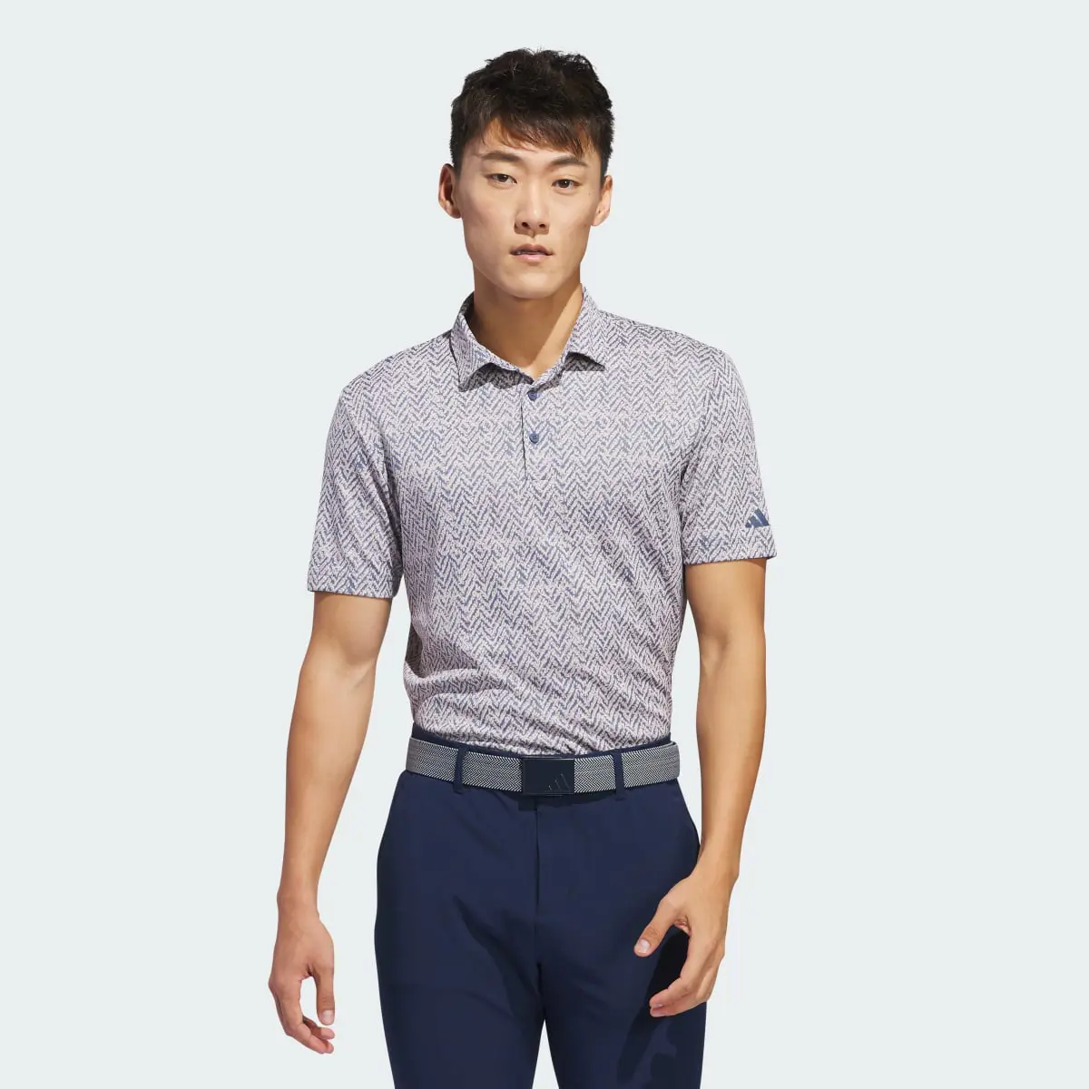 Adidas Ultimate365 Jacquard Polo Shirt. 2