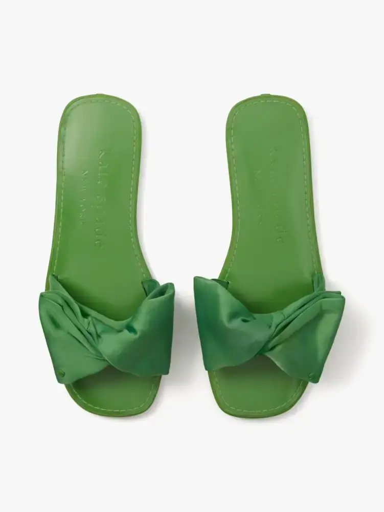 Kate Spade Bikini Bow Slide Sandals. 3