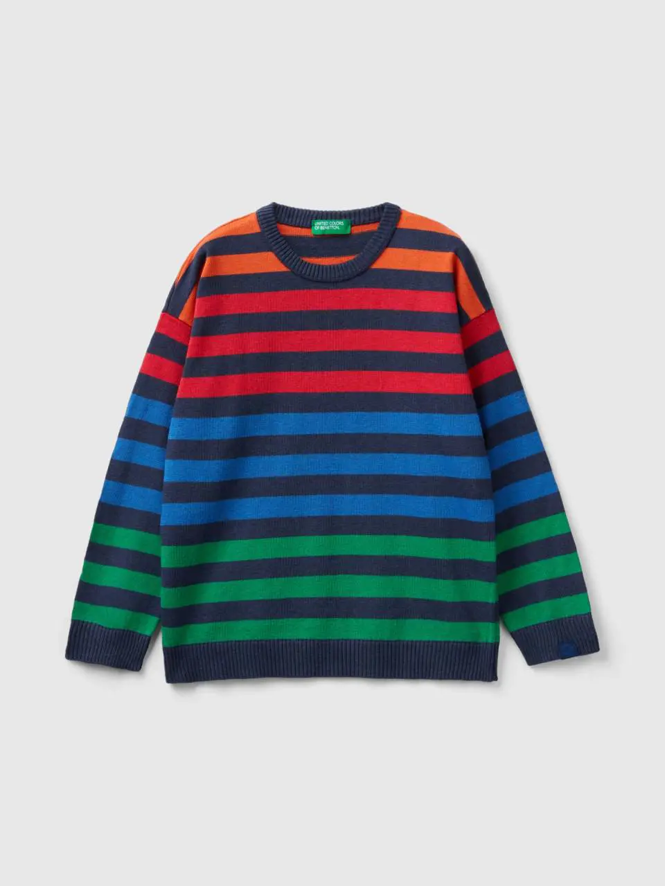 Benetton striped sweater. 1