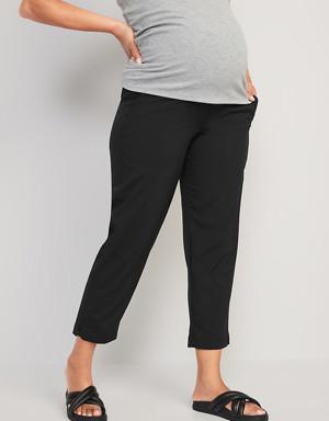 Old Navy Maternity Rollover-Waist PowerSoft Shorts -- 3-inch inseam