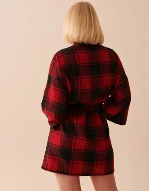 Buffalo Plaid Kimono