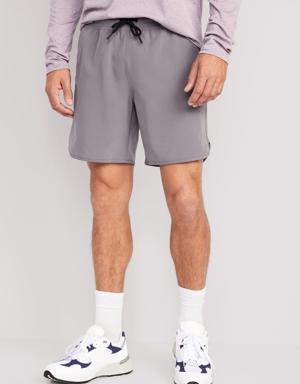 StretchTech Rec Swim-to-Street Shorts for Men -- 7-inch inseam gray