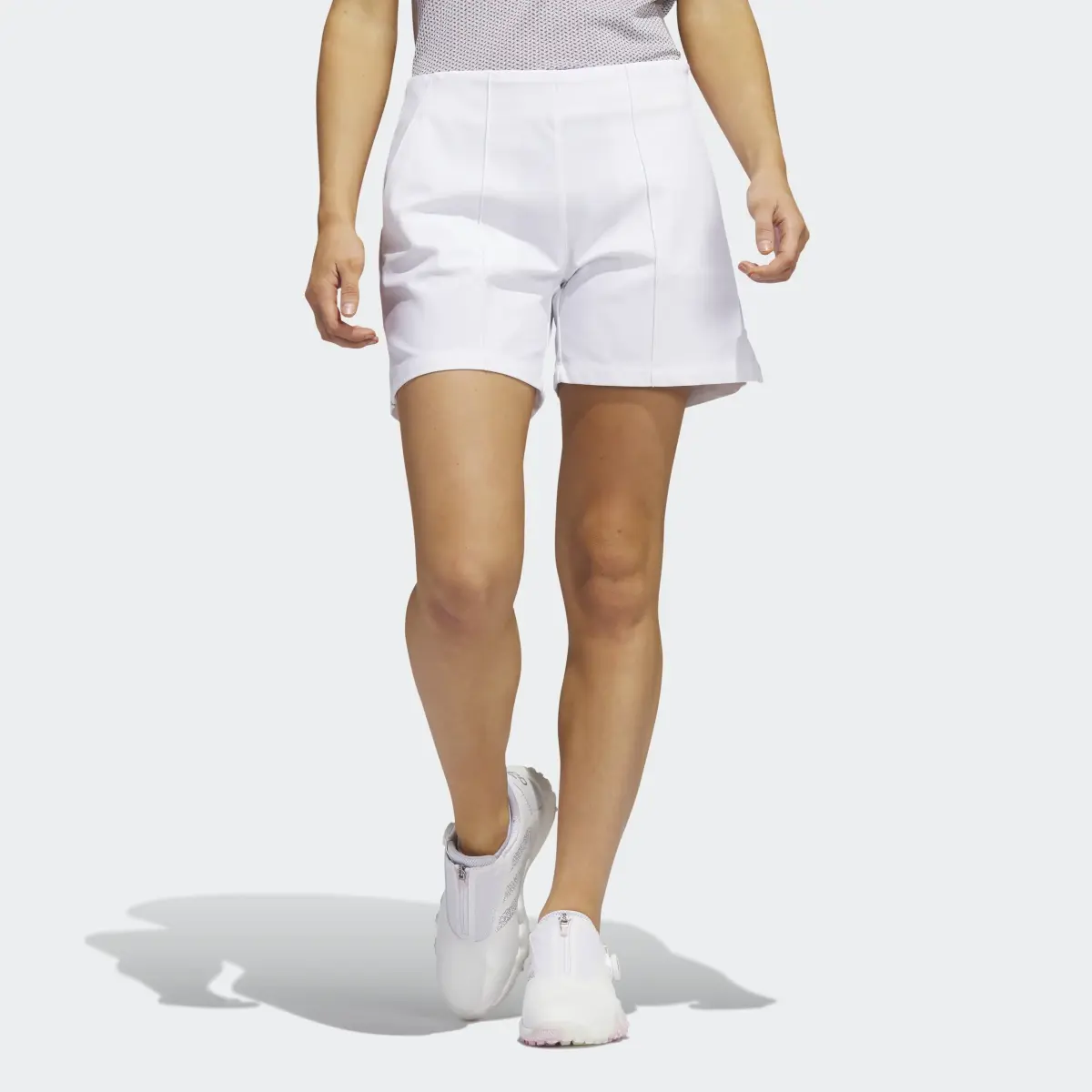 Adidas Short de golf facile à enfiler Pintuck 12,7 cm. 1