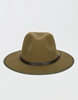 American Eagle San Diego Hat Company Wide Brim Fedora. 1