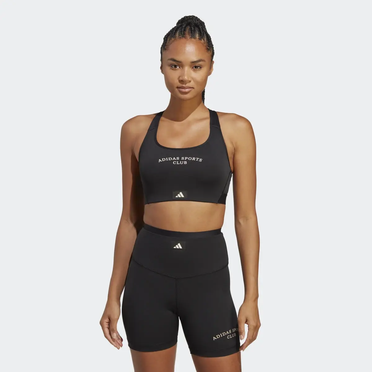 Adidas Reggiseno sportivo Sports Club Medium-Support. 2