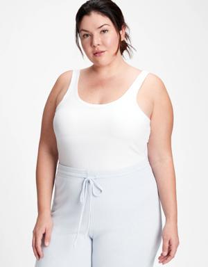 Gap Forever Favorite Support Tank Top white