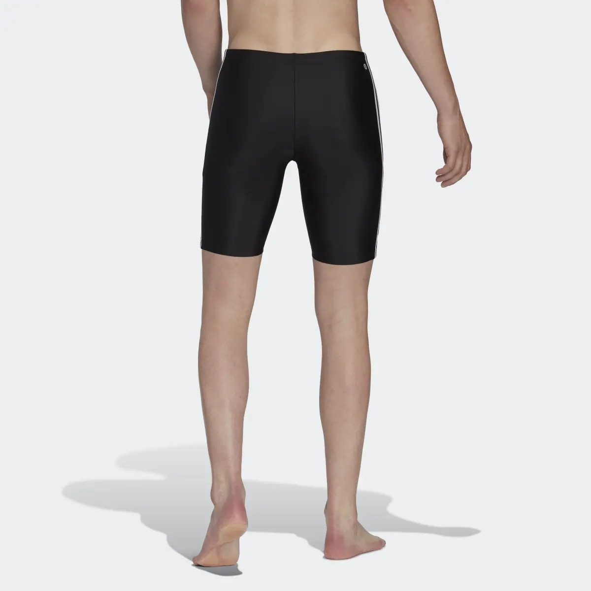 Adidas Classic 3-Stripes Swim Jammers. 2