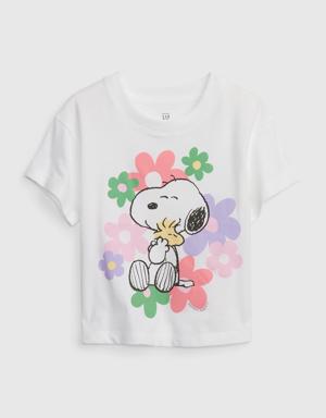 babyGap &#124 Peanuts Graphic T-Shirt white