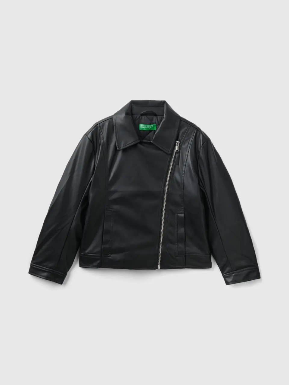 Benetton jacket in coated fabric. 1