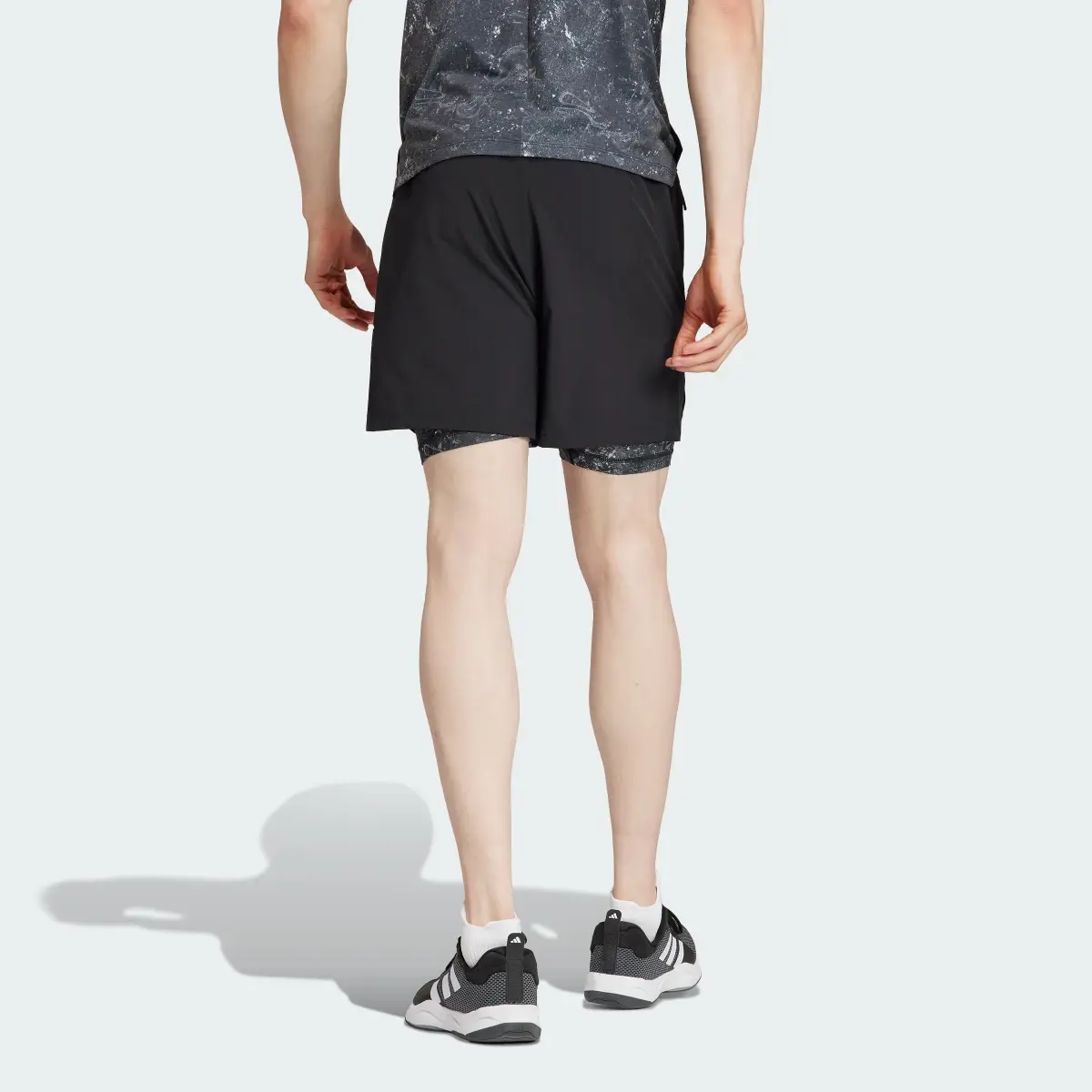 Adidas Power Workout 2-in-1 Shorts. 2