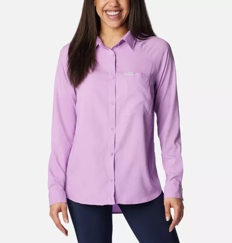 Columbia Women’s Anytime Lite™ Long Sleeve Shirt. 1