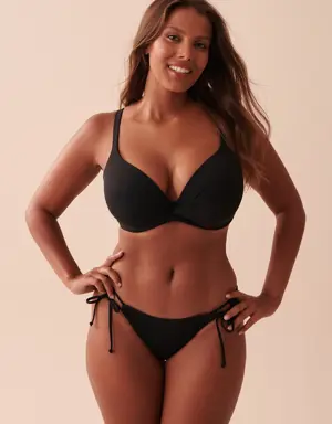 BLACK D Cup Plunge Bikini Top