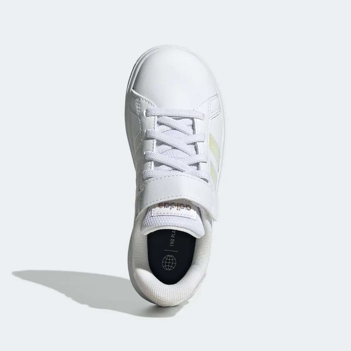 Adidas Scarpe Grand Court Lifestyle Court Elastic Lace and Top Strap. 3