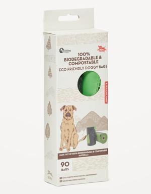 Kikkerland® Eco-Friendly Doggy Bags for Pets green