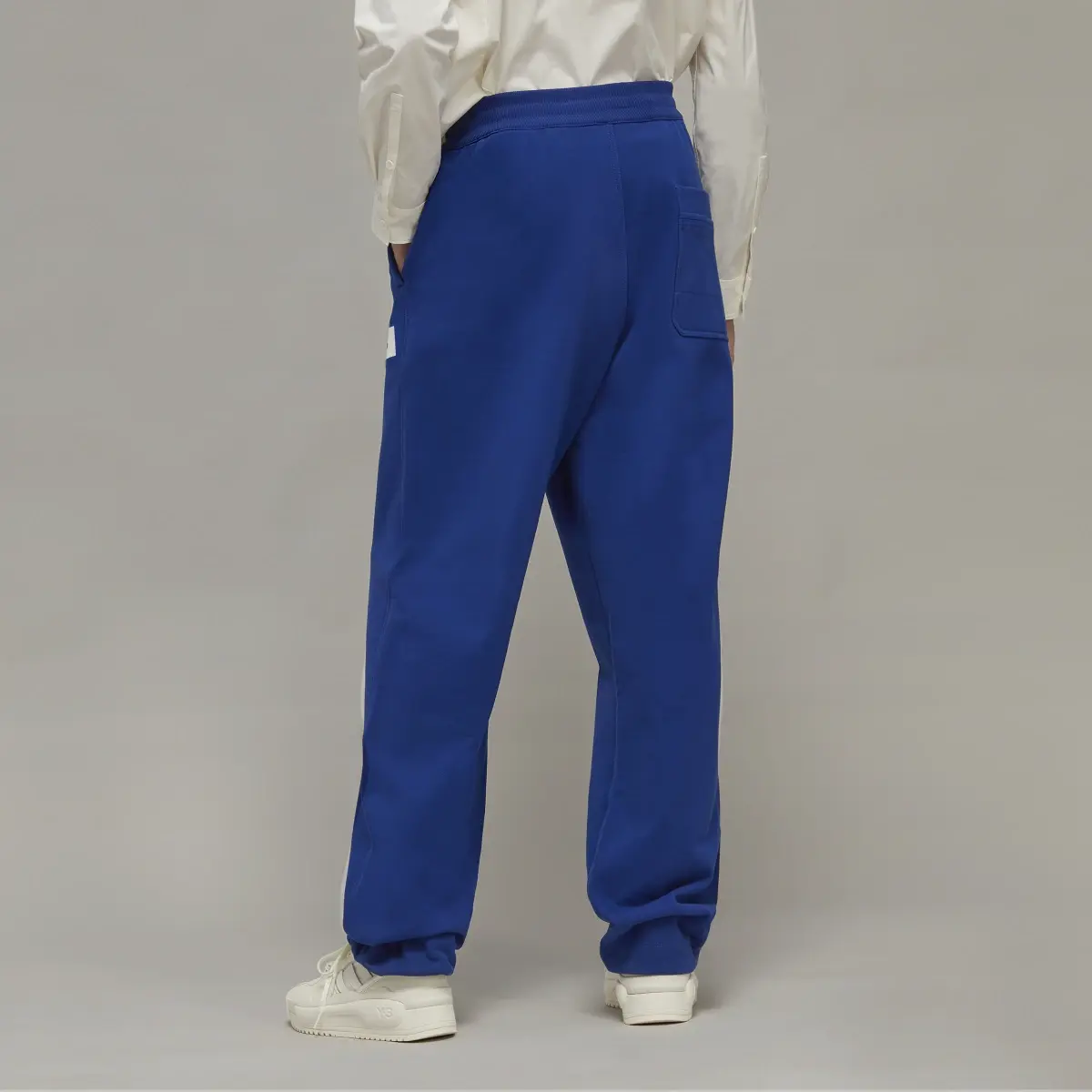 Adidas Y-3 Organic Cotton Terry Straight Joggers. 3