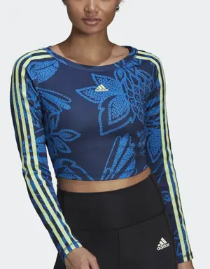 Adidas Playera Corta de Manga Larga FARM Rio