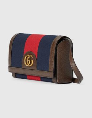 Web mini bag with Double G