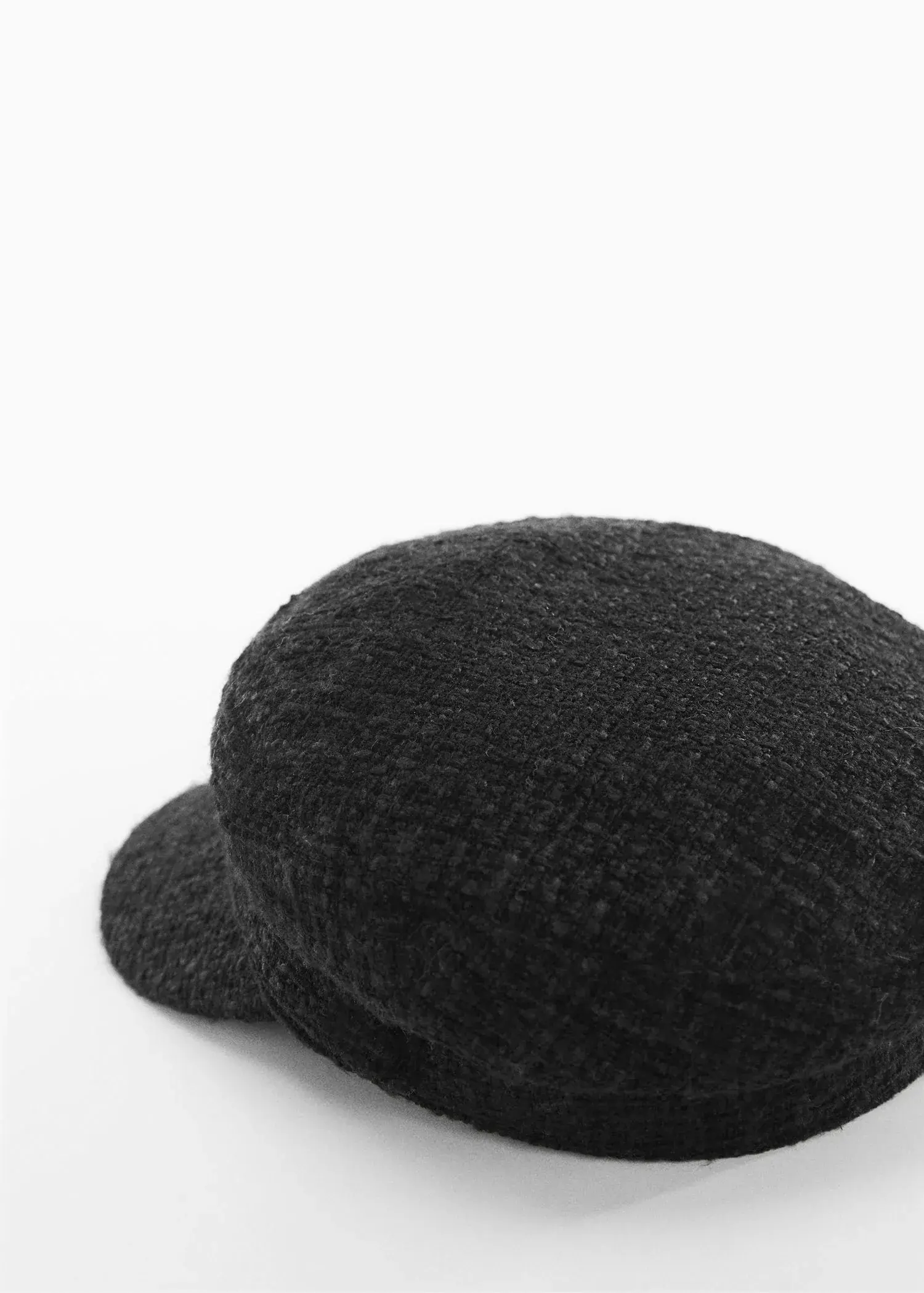 Mango Baker-Boy-Mütze aus Tweed. 2