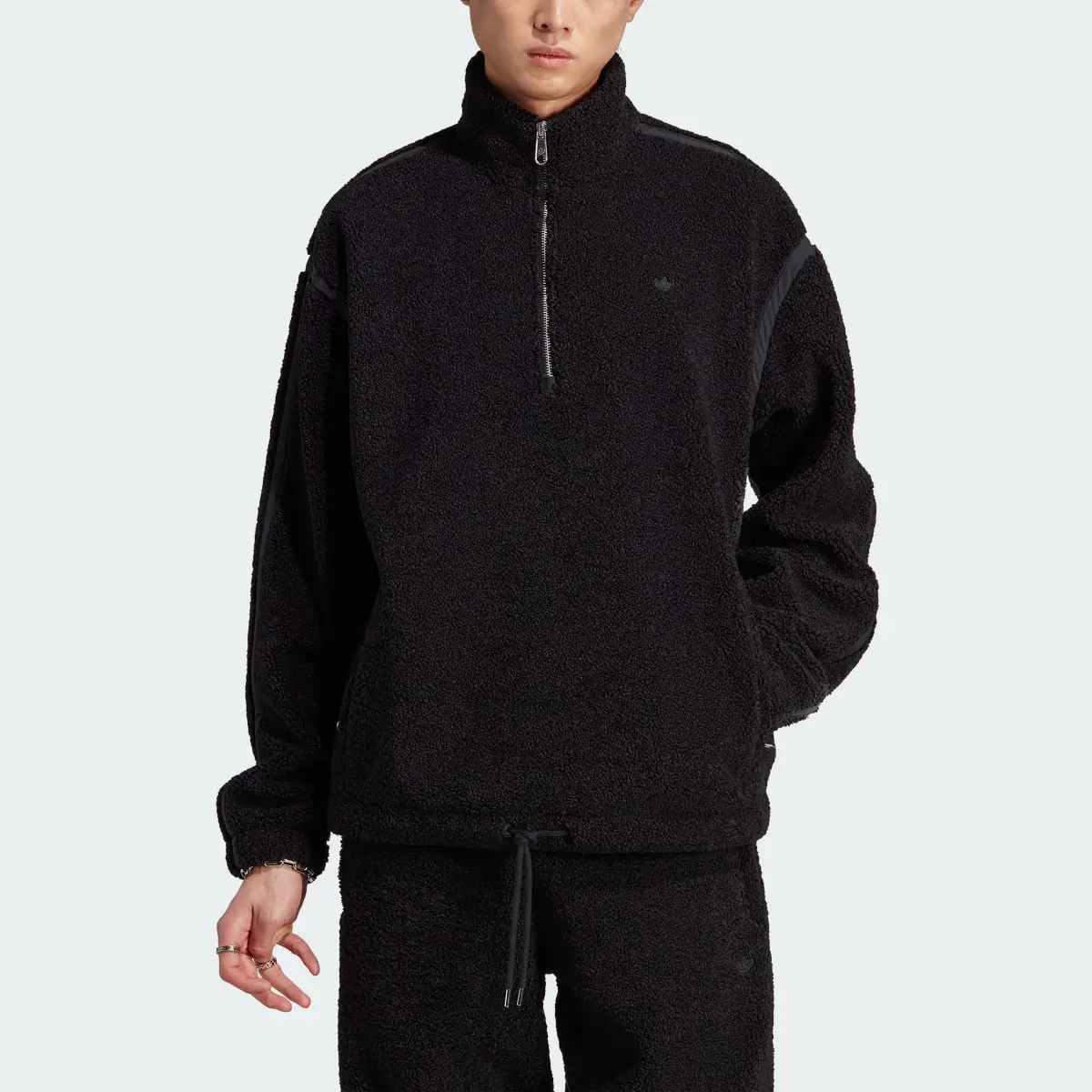 Adidas Premium Essentials Half Zip Pullover. 1