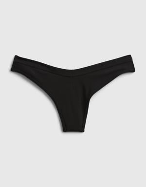 Organic Cotton Thong black