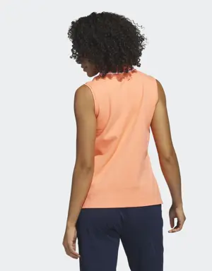 Adidas Go-To Piqué Sleeveless Golf Polo Shirt. 3 Adidas Go-To Piqué Sleeveless Golf Polo Shirt. 3