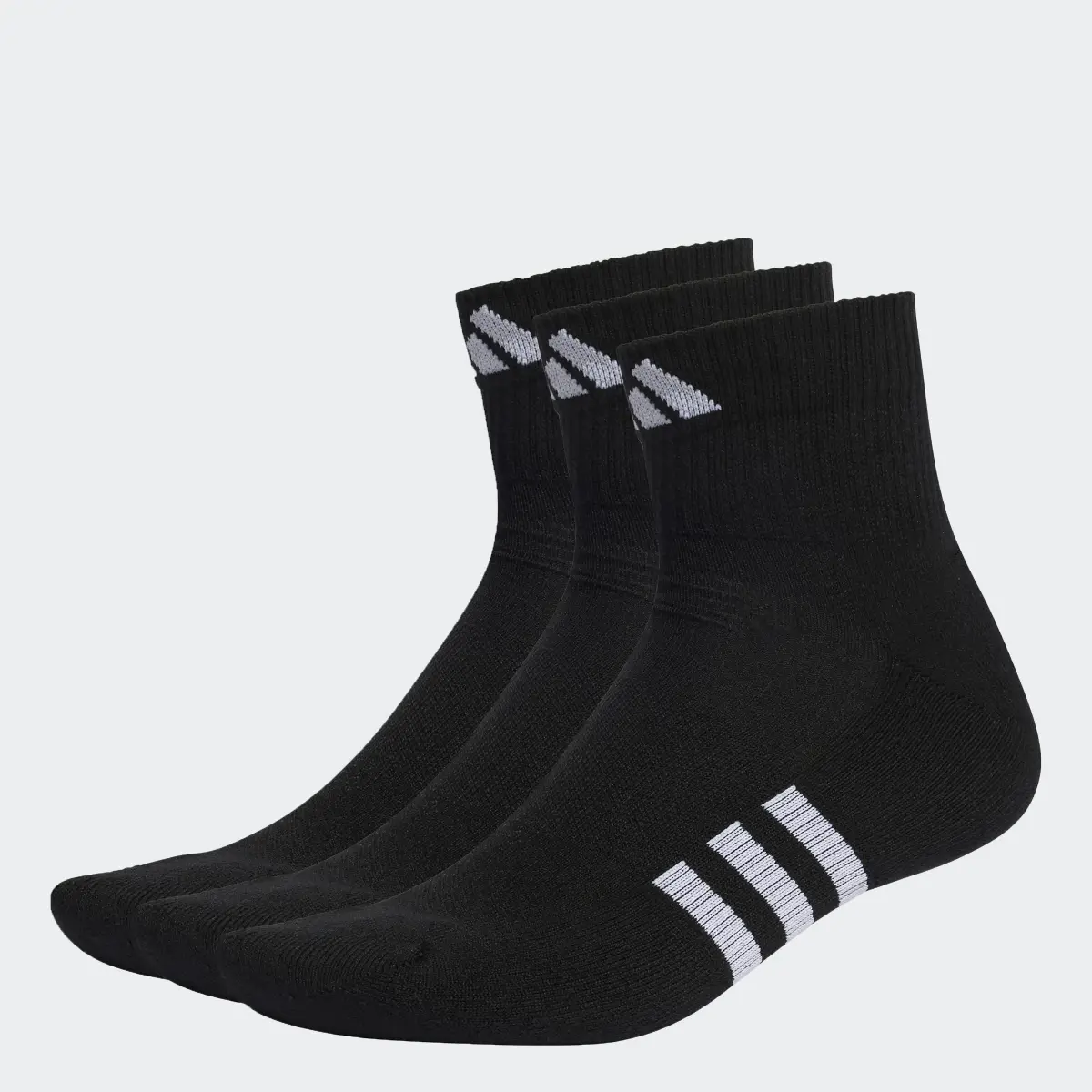 Adidas Performance Cushioned Mid-Cut Socken, 3 Paar. 1