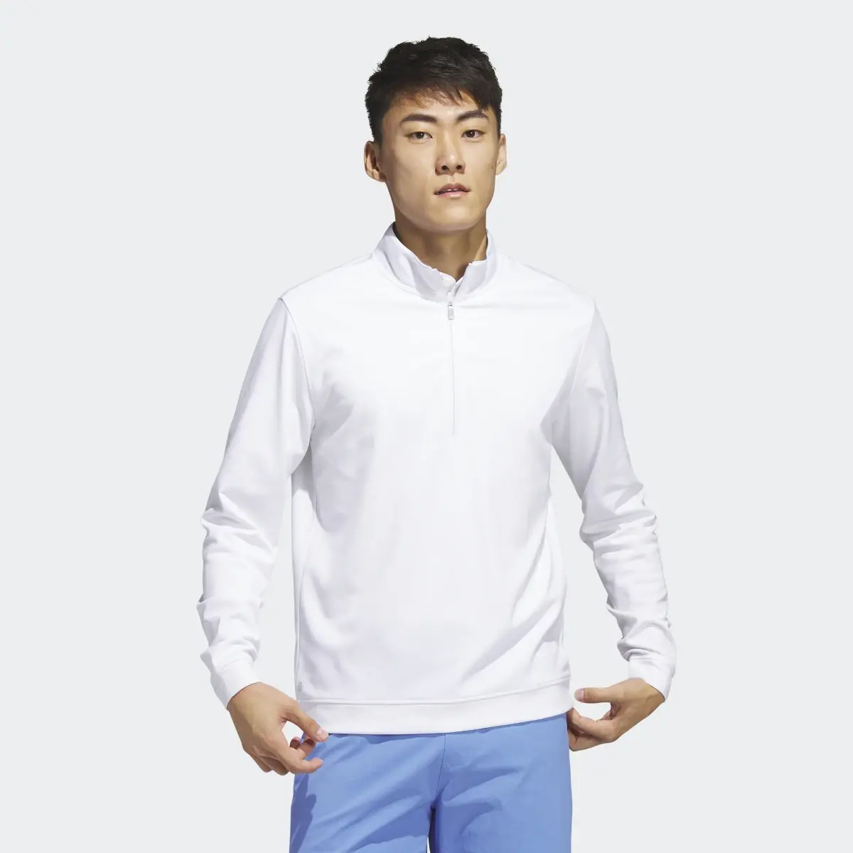 Adidas Elevated Golf Sweatshirt. 2