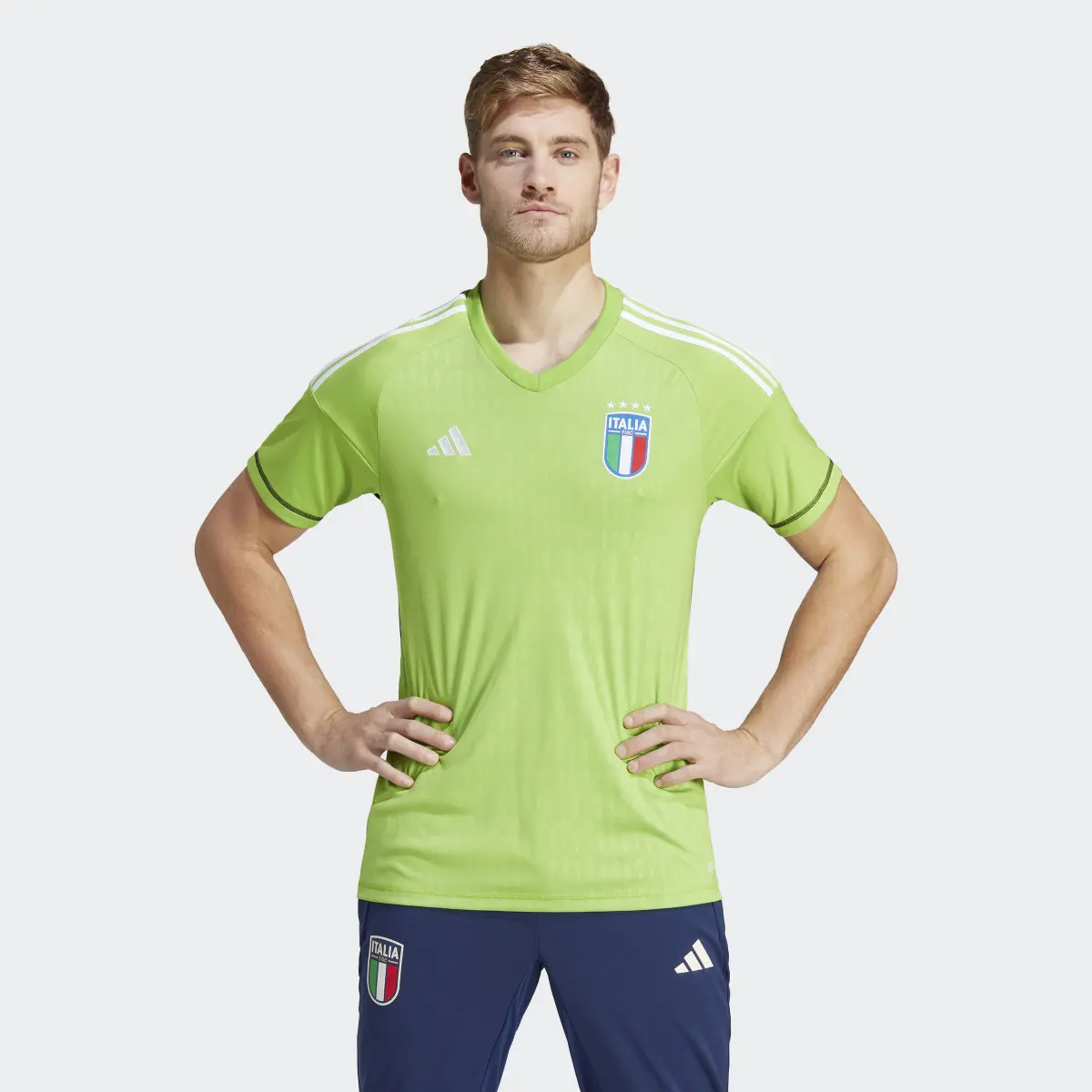 Adidas Italy 23 Goalkeeper Jersey. 2