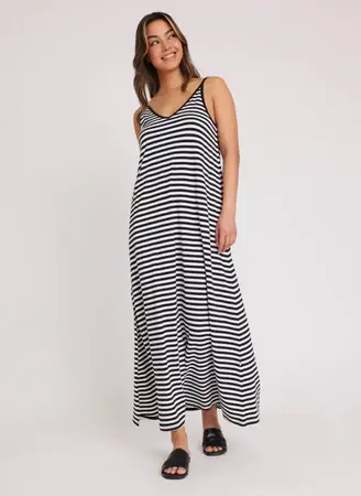 Kit And Ace Freesia Strappy Maxi Dress. 1