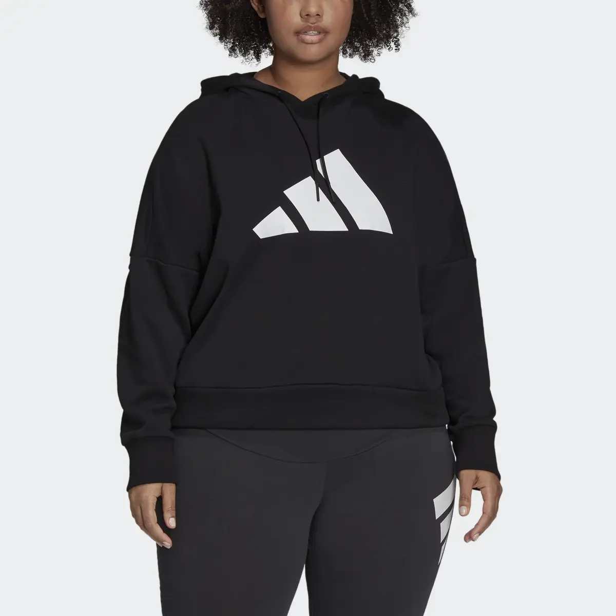 Adidas Sportswear Future Icons Hoodie (Plus Size). 1