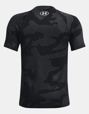 Boys' UA Velocity Jacquard Short Sleeve