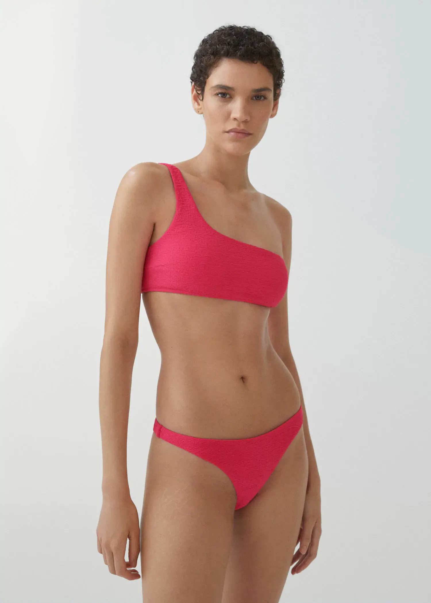 Mango Asymmetrical bikini top. 1