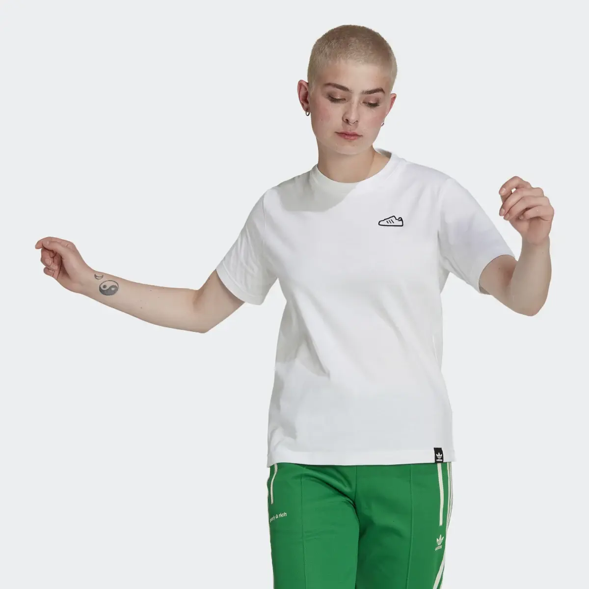 Adidas Embroidery Tee. 2