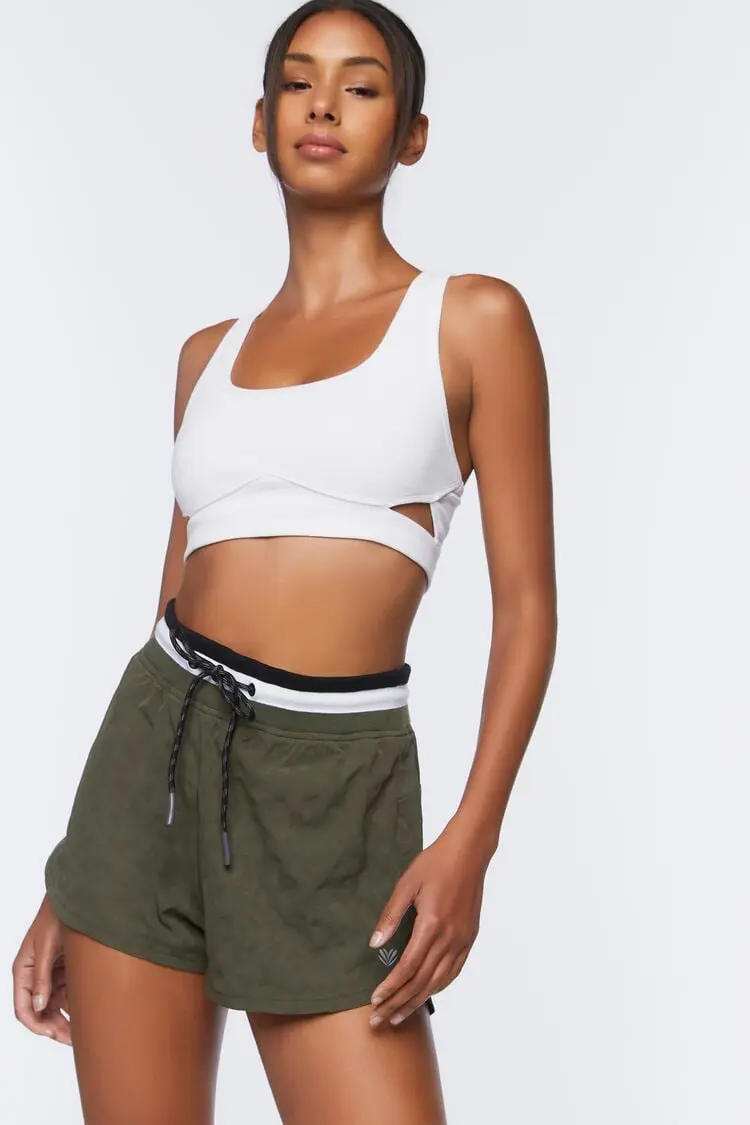Forever 21 Forever 21 Active Drawstring Shorts Cypress. 1