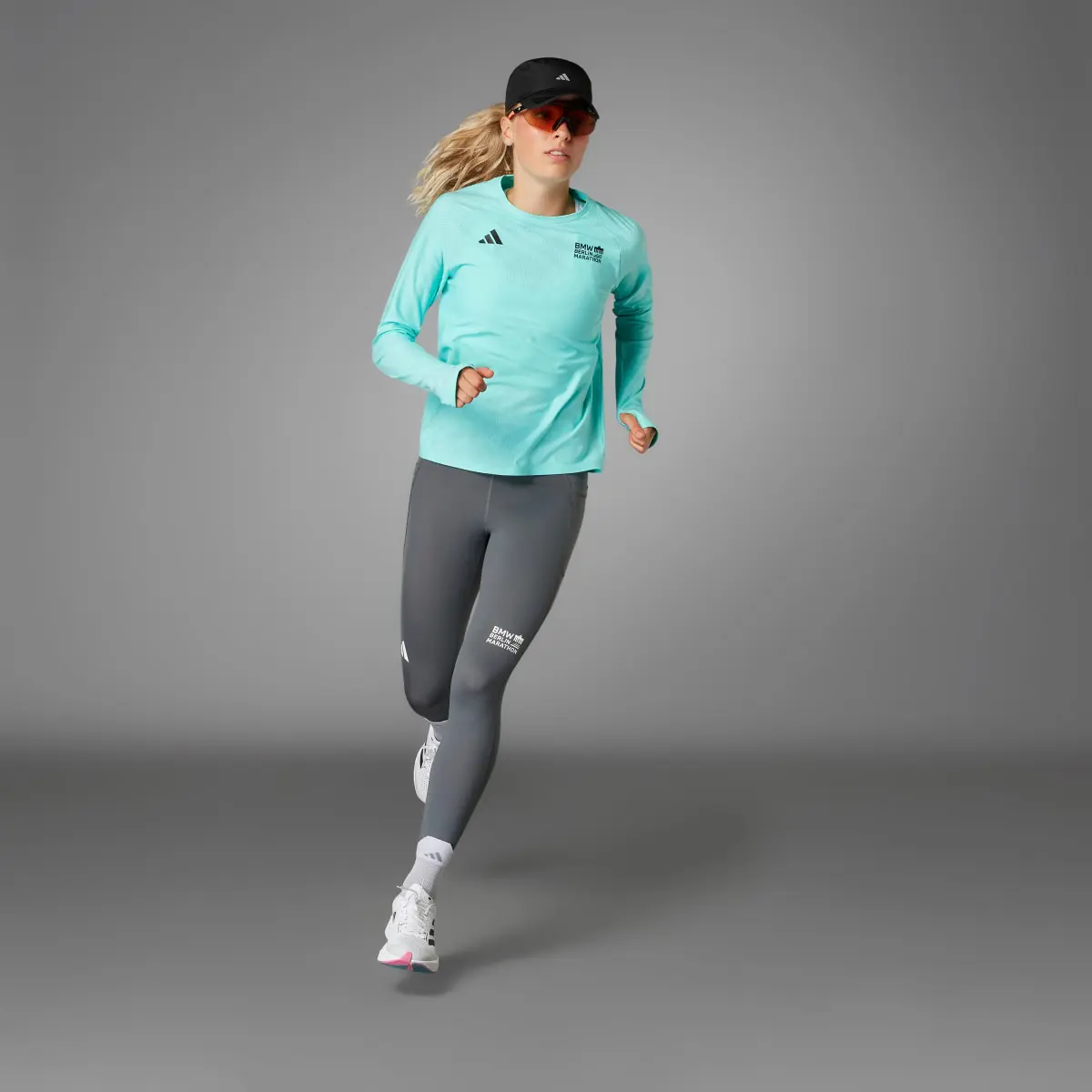 Adidas T-shirt à manches longues BMW BERLIN-MARATHON 2023 Made to Be Remade. 3 Adidas T-shirt à manches longues BMW BERLIN-MARATHON 2023 Made to Be Remade. 3