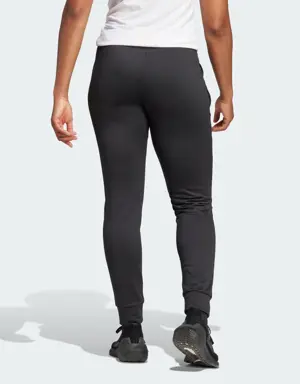 Adidas Pantaloni AEROREADY Game and Go Regular Tapered Fleece. 3 Adidas Pantaloni AEROREADY Game and Go Regular Tapered Fleece. 3