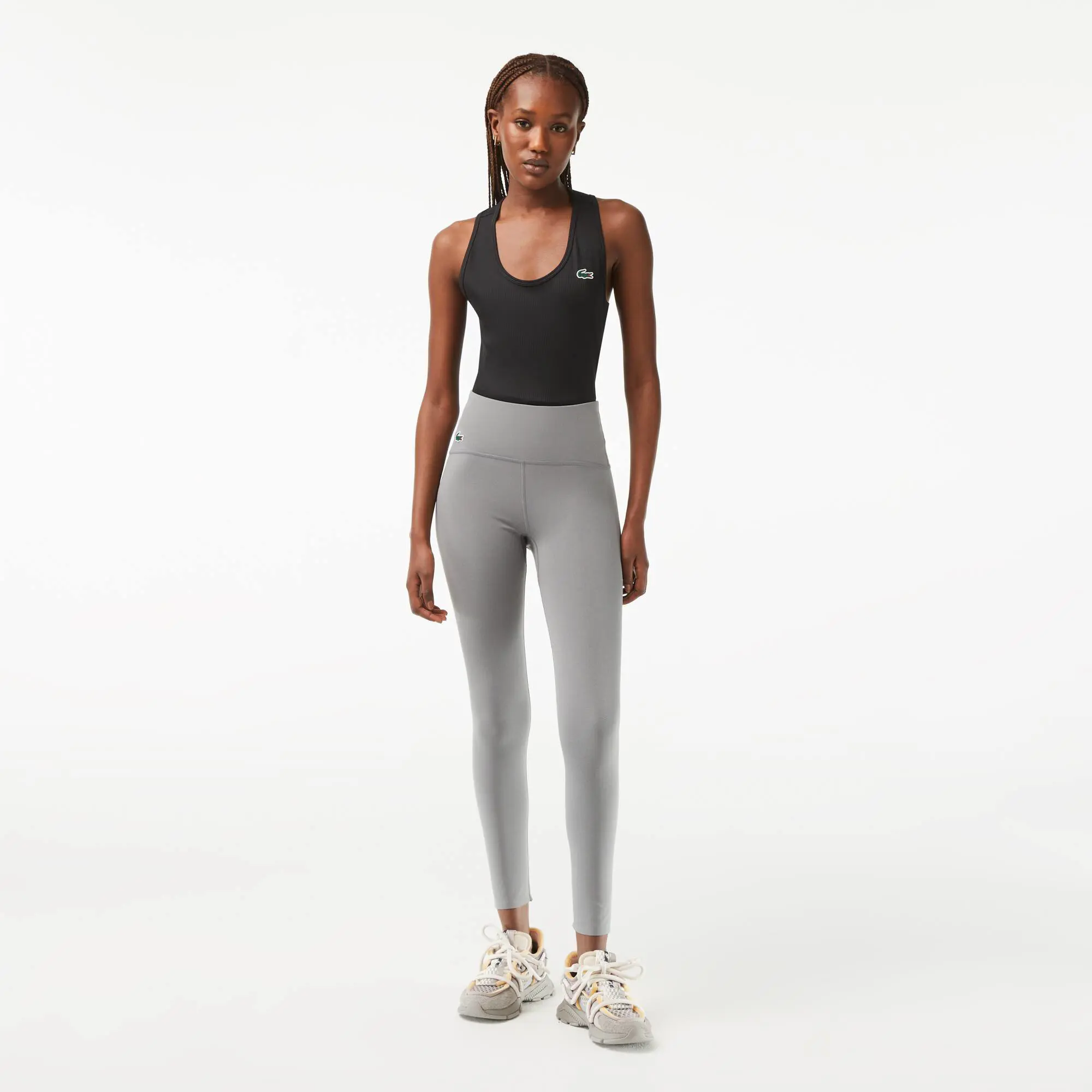 Lacoste Legging sculptant femme Lacoste Sport en polyester recyclé. 1
