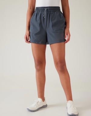 Athleta Girl Game Changer 4.5&#34 Short blue