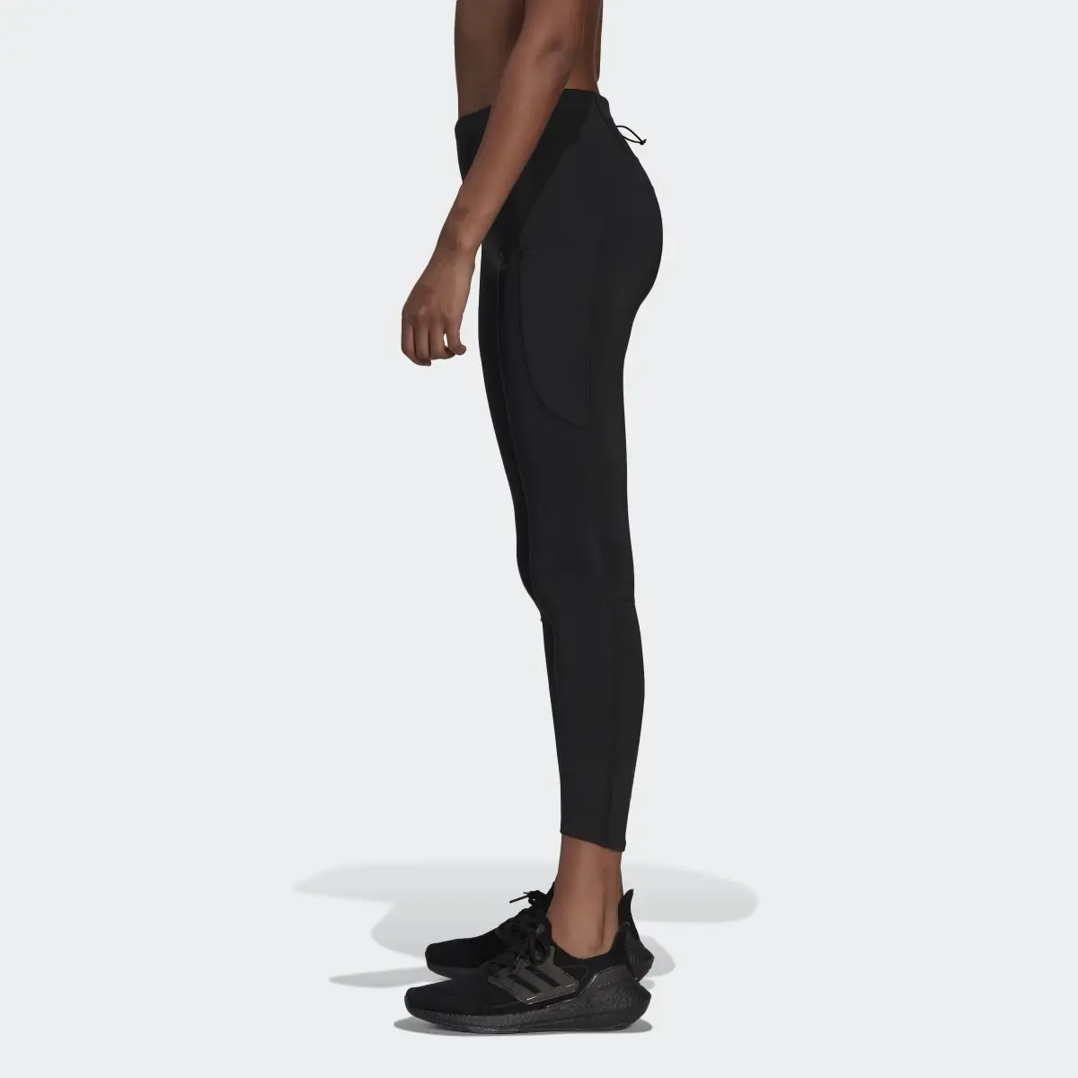 adidas FastImpact Running 7/8 Leggings - Black | adidas Canada