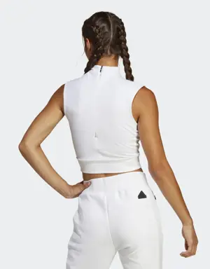 Adidas Mission Victory Sleeveless Cropped Top. 3 Adidas Mission Victory Sleeveless Cropped Top. 3
