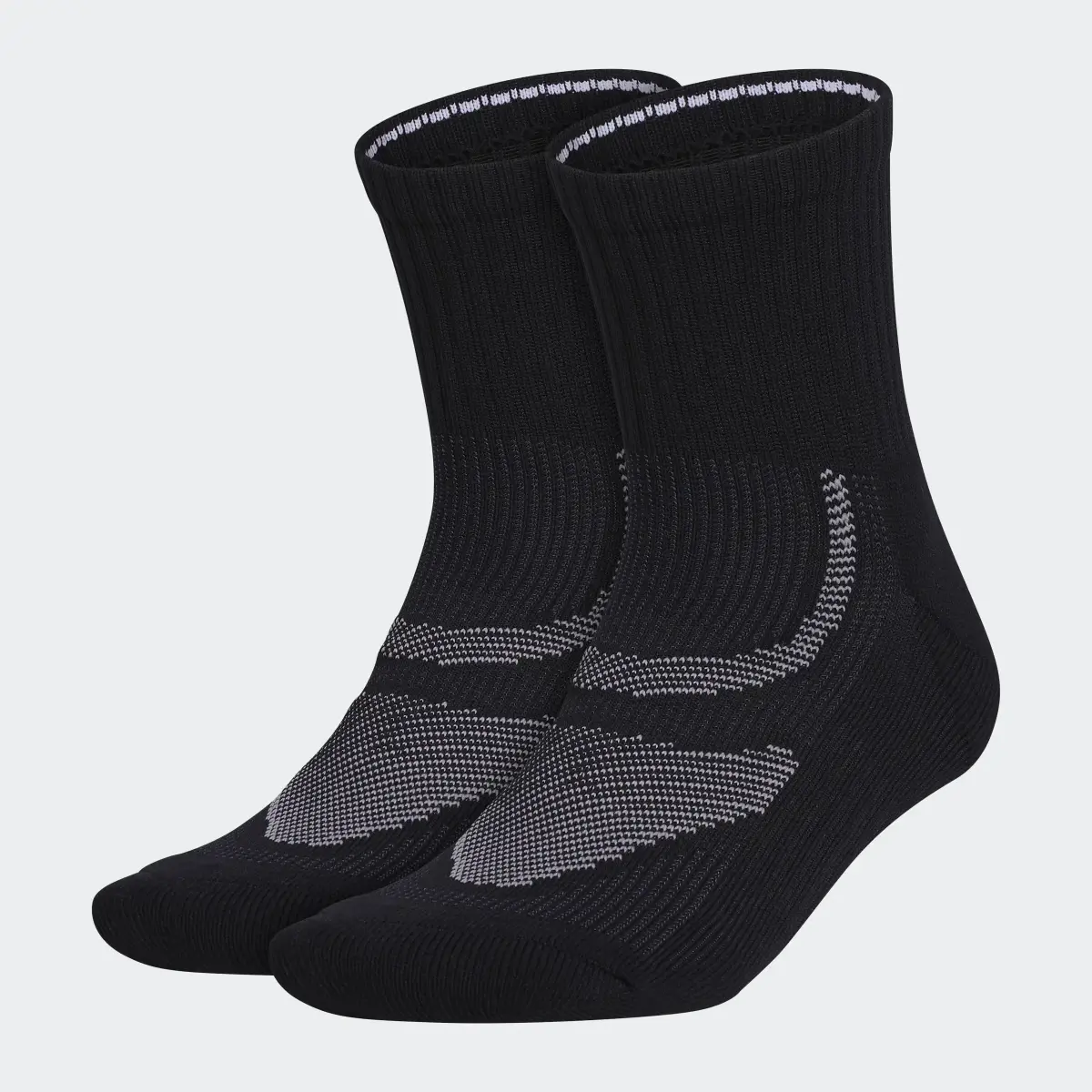 Adidas Superlite Performance Mid-Crew Socks 2 Pairs. 2